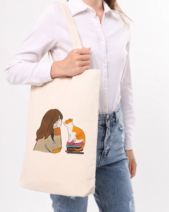 Zoozie Bags Bolso de mano 1160 100% Algodón Crema 35 x 40 x 8 cm
